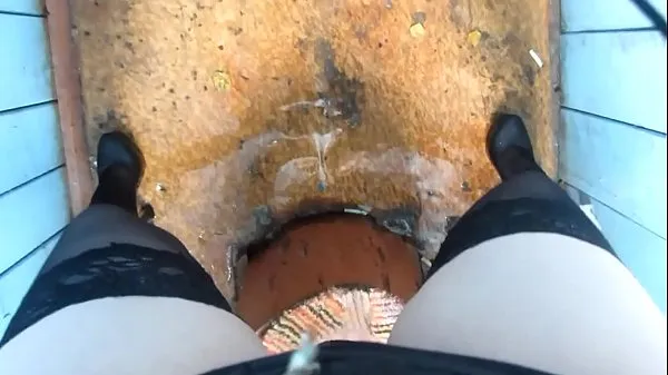Big I like to piss in public places, amateur fetish compilation and a lot of urine best Movies