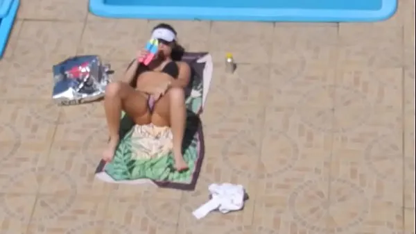 빅 Flagra safada masturbando Piscina Flagged Girl masturbate on the pool 최고의 영화
