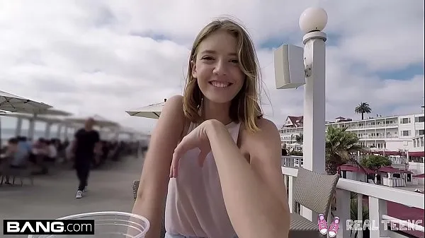 Real Teens - Teen POV pussy play in public