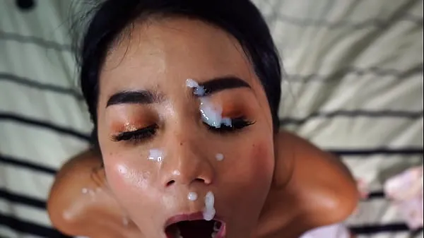 Compilation of Asian Cam Slut Marlee Kai Facials