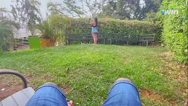 Store Fucking in the park I take off the condom beste filmer